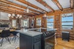With this view, even doing the dishes is a pleasure in this kitchen.